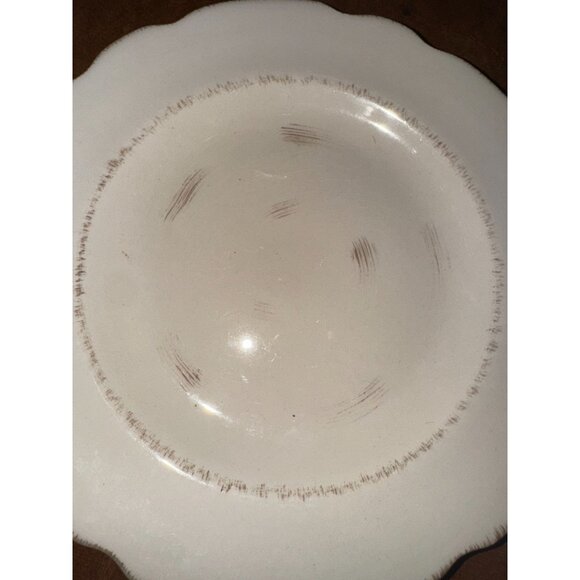 Ballard Designs Scalloped Edge Dinner Plate - Picture 2 of 4
